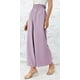 thumbnail image 5 of Pantalones de chándal ligeros de pierna ancha para mujer, pantalones palazzo de cintura alta, pantalones de pijama de ajuste holgado, 5 of 5