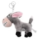 thumbnail image 1 of Lindo llavero de peluche de burro, colgante creativo para llaves, muñeco de peluche pequeño, llaveros para mochilas infantiles, mini colgante de burro para regalos de fiesta, rellenos de cestas de P, 1 of 4