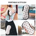 Sigee Umbrella Cat for Soft Eyeglass Cases for Women and Men Zipper