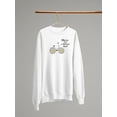 thumbnail image 3 of Wherever You Go Daisy Bicycle Sweatshirt Women -Image by Shutterstock, Female 4X-Large, 3 of 4