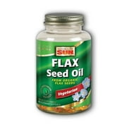 Health From The Sun - Flax Seed Oil From Organic Flax Seeds - 90 Vegetarian Softgels