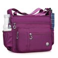 thumbnail image 2 of DGMIOCS Women Shoulder Handbag Roomy Multiple Pockets Bag Ladies Crossbody Purse Fashion Tote Top Handle Satchel Purple, 2 of 4