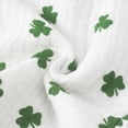 thumbnail image 7 of Xyant Toddler Baby Girls St Patricks Outfits Shamrock Print Sleeveless Tanks Tops and Flared Pants Headband Set Infant Spring Clothes (White,12-18 Months), 7 of 7