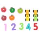 thumbnail image 3 of Car Ramp Toy Exercise Hands On Ability Color Recognition Basswood Early Childhood Educationor Toy for 3 Years Old Kids, 3 of 4