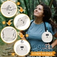 thumbnail image 5 of EINSKEY Packable Sun Hat, Foldable Bucket Hat with Clip for Travel on Bag, 5 of 7