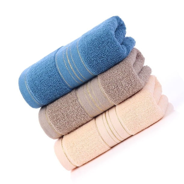 Yuarrent 3 unids/set de toallas de algodón de repuesto suaves para la piel, toallas de baño para el hogar, toallas para lavarse la cara, accesorios para Suministros de limpieza para el hogar Yuarrent HA084482-01