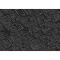 thumbnail image 1 of Ahgly Company Machine Washable Indoor Rectangle Transitional Midnight Gray Area Rugs, 3' x 5', 1 of 7