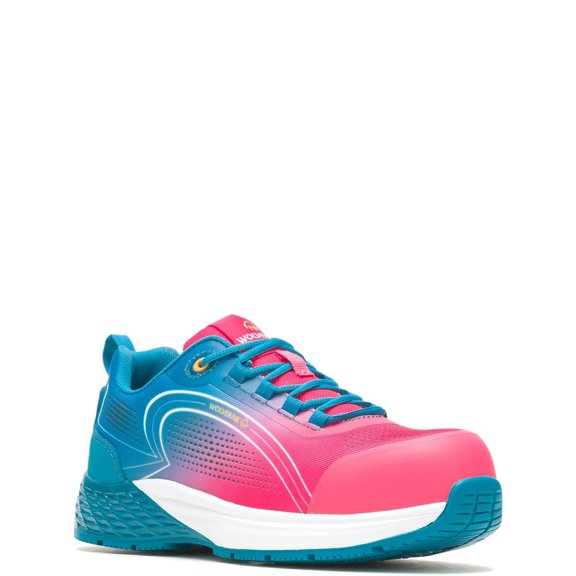 Wolverine Dash Composite Toe Watermelon/Blue 9 B (M)