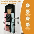 thumbnail image 3 of Wrapping Paper Organizer for Bedroom Closet Over the Door Hanging Gift Wrap Storage Container Compartmental Double Sided Hanging Gift Bag Storage Organizer for Door Cabinet, 3 of 11