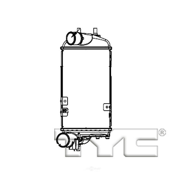 TYC Intercooler TYC 18059 fits 14-16 Kia Forte Koup 1.6L-L4 Fits 1976 Pontiac Bonneville