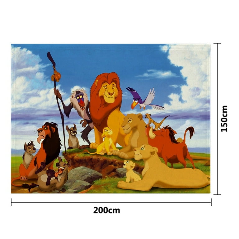 Lion king blanket walmart sale