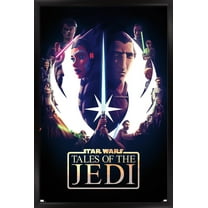 Star Wars: Tales of the Jedi - One Sheet Wall Poster, 22.375" x 34" Framed