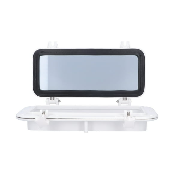 Boat Porthole,Rectangle Portlight Tempered Glass Porthole Replacement Boat Portlight Exceptional Reliability