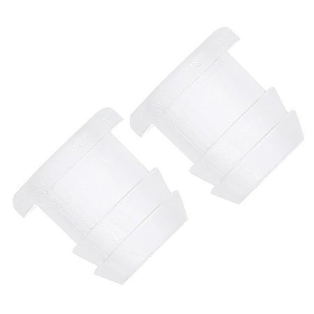 

2 Pcs Transparent Tube Lock Earbuds Earplugs Hearing Aid Pro Pp
