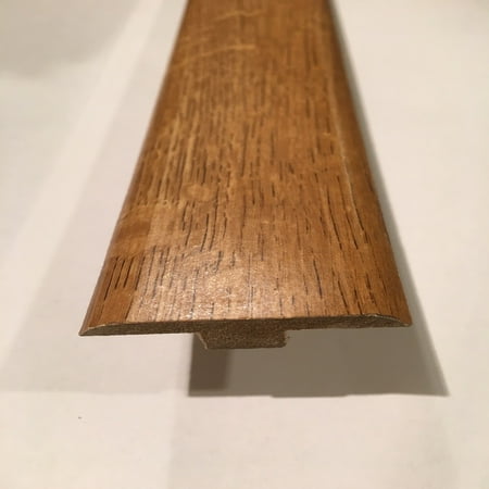 72in Oak Moulding (Dekorman Old Oak Laminate T Molding(TM1191A) 0.5 in. Thick x 1.75 in. Wide x 94.5 in. Length per Piece(7.88 feet length per)