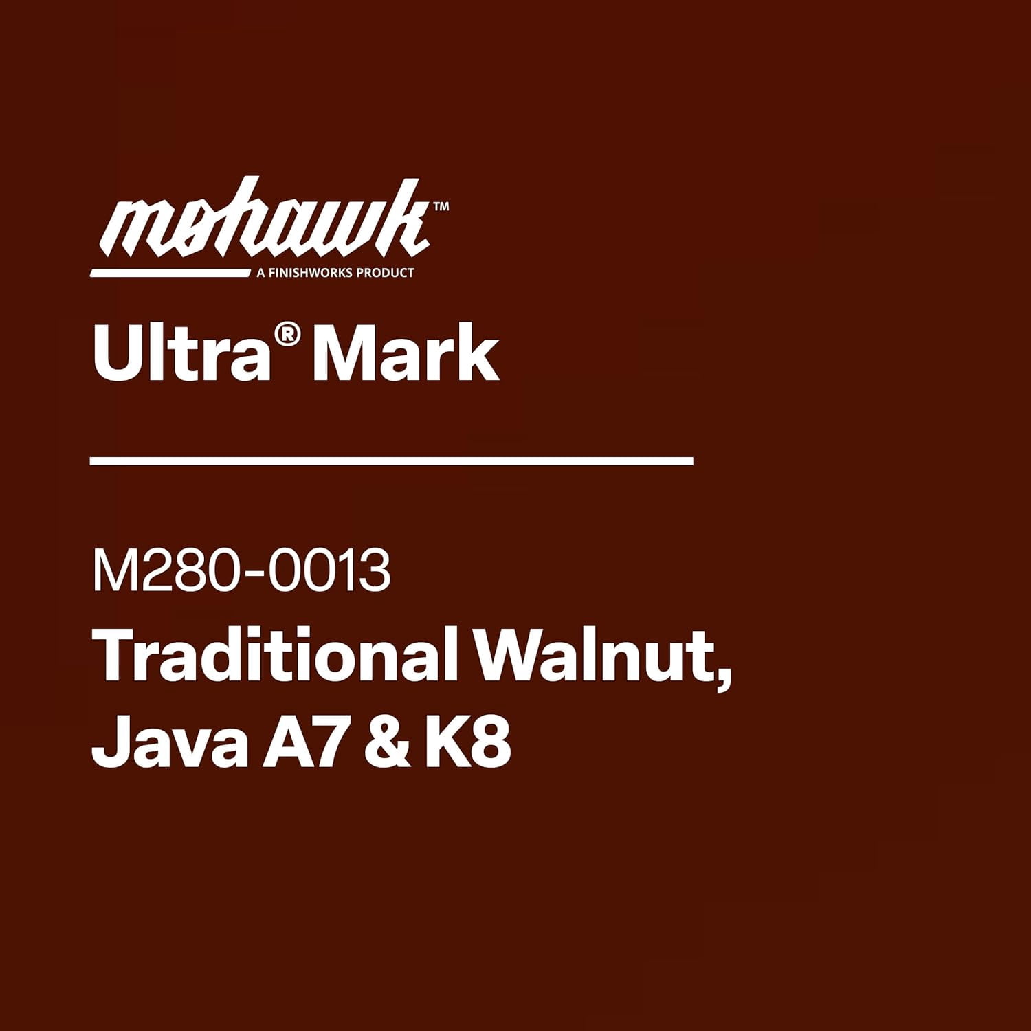Mohawk Ultra Mark Wood Stain Touch Up Marker, Traditional Walnut, Java A7 & K8, M280-0013, 1 Count