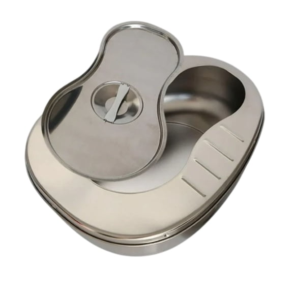 Comodo De Acero Inoxidable Resistente Con Tapa Para Cama