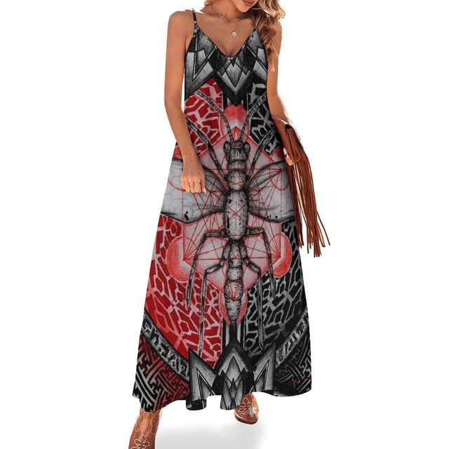 Vestido sin mangas Haku, ropa de mujer, novedades 2024, vestidos de estilo coreano, vestidos casuales