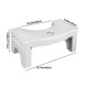 thumbnail image 3 of Fiudx Ofertas de la semana Taburete para inodoro, taburete para caca en cuclillas, orinal de baño, taburete con escalón, escalones de asistencia para el inodoro, taburete con escalón que se adapta a, 3 of 6
