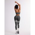 thumbnail image 3 of Targeted Middle east Spring, Summer, autumn and Winter New Bra and Leggings Set, 2-in-1 with Built-in Cup Pad, Casual 9/4 Length Tights, Leopard Print Seamless Comfortable Slim Fit outfit, 3 of 8