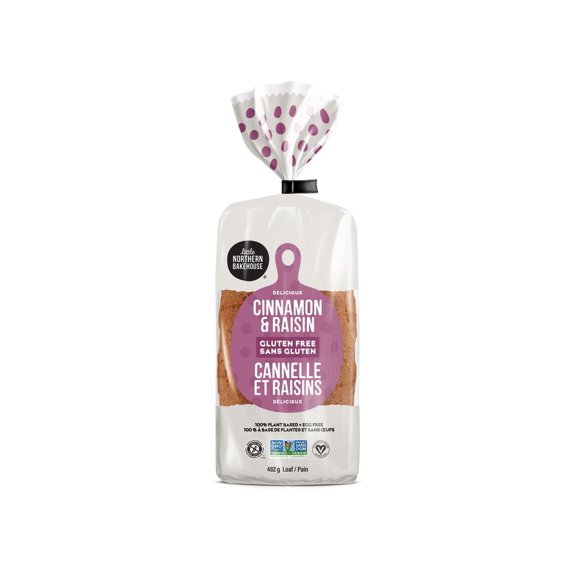 Little Northern Bakehouse Gluten Free Cinnamon Raisin Bread, LNB GF Cinnamon Raisin Bread