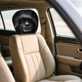 thumbnail image 6 of MMJ Car Seat Covers Funny Print Headrest Protector Set of 2 Universal Auto Accessory 14.17x6.69in, 6 of 7