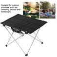 thumbnail image 4 of Camping Table, Portable Folding Camping Table, Aluminum Alloy Table Foldable Desk Table Outdoor Camping[L], 4 of 9
