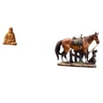 thumbnail image 1 of Figura De Caballo Del Sagrado Corazón De Jesús, Estatua Coleccionable De Resina, Adorno Para El Hogar, La Oficina, El Escritorio, La Sala De Estar, El Dormitorio, La Chimenea, Los Amantes De, 1 of 8