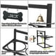 thumbnail image 3 of Cuencos Elevados SHAINFUN Negro con Alimentador Lento y Tapete Antiderrames para Perros Grandes y Me, 3 of 6