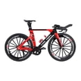 thumbnail image 2 of Juguete Miniatura Modelo de Bicicleta Sunnimix Juguete de Bicicleta Fundido a Presión Rojo, 2 of 8