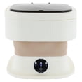 thumbnail image 6 of Portable Washing Machine,10 L Foldable Mini Washer with Turbine 3 Wash Modes for Apartments Travel Dorms RV Lightweight Compact Laundry for Underwear (), 6 of 6