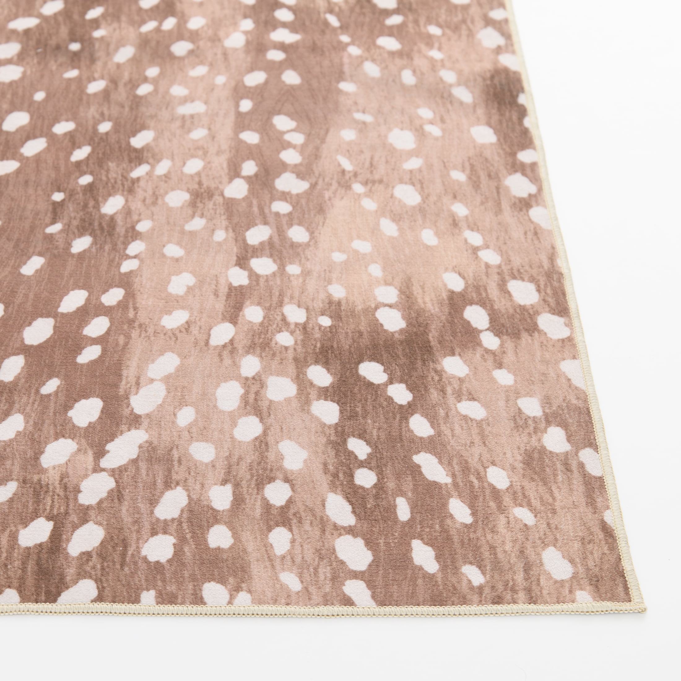 Home Décor Collection Washable Faux Doe Indoor Area Rug, 5'x7'