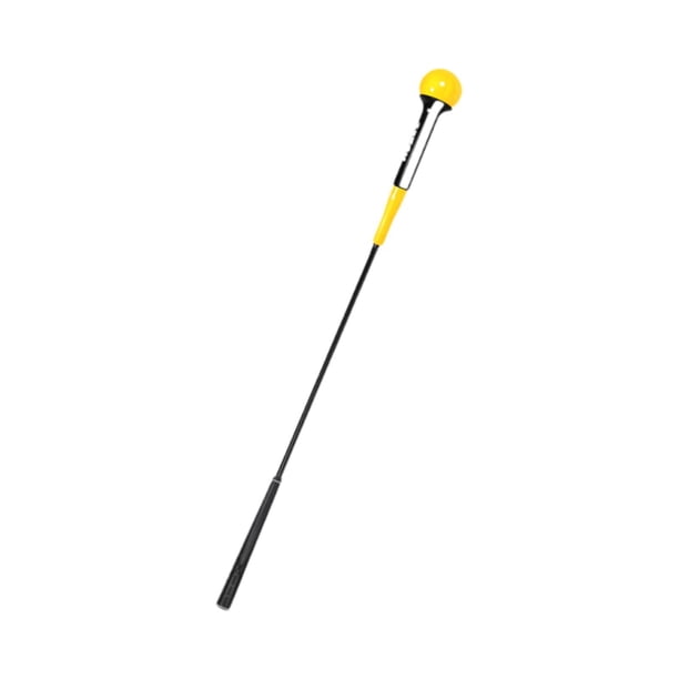 Barra de ejercicios de golf shamjiam amarillo portátil Con mango cómodo