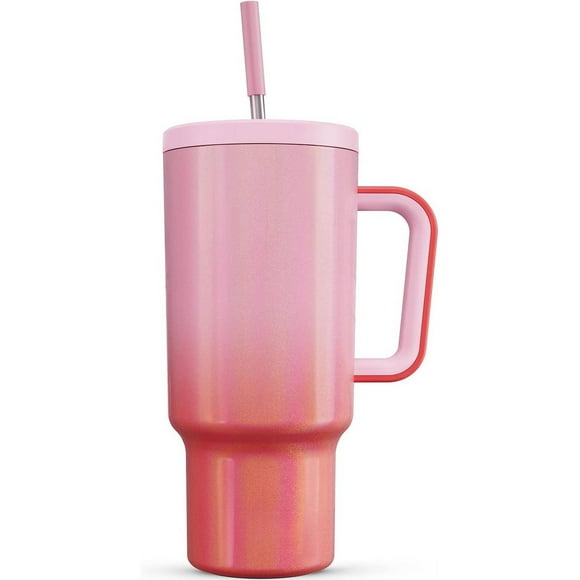 Novasphere 40oz Car Cup Holder Tumbler - Vacuum Insulated Stainless Steel, Leakproof Lid & Straw, Fits All Vehicles, Extreme Temperature Retention