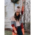 thumbnail image 5 of FURTALK Womens Winter Knitted Beanie Hat with Faux Fur Pom Warm Knit Skull Cap Beanie for Women, 5 of 6