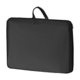 thumbnail image 2 of Bolsa de almacenamiento para chaqueta de plumón | Organizador de ropa de gran capacidad | Equipaje de viaje portátil | Tela de algodón plegable | Doble cremallera y asa reforzada | 40x30x18cm Negro, 2 of 8
