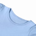 thumbnail image 6 of UAYOTSE Girls Shirts Cotton Short Sleeve Shirts for Girls Kids T-Shirts Tees Summer Tops,Sizes 6-7 Years, 6 of 7