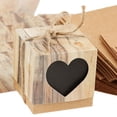 thumbnail image 2 of Favores Del De Las Cajas Del Del Papel Del Vintage De 50 Pedazos C BLESIY Cajas de regalos de boda, 2 of 7