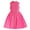 Hot Pink, variant on mgoYE 2t Girl Dress Easter Toddler Girls Stand Collar Sleeveless Dress Solid Patchwork Dresses Summer Casual Flowy Dress 2-7(Dark Purple,3-4 Years)