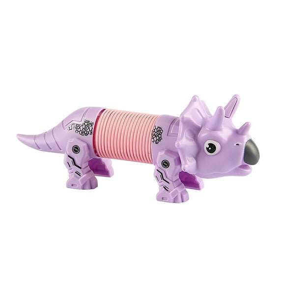 Dinosaur Pop Tubes Fidget Toys ,16cm Sensory Toys for Autism & Stress Relief, Travel Toys