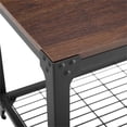 thumbnail image 3 of Banc d'Angle Industriel de 48 Po - Noyer Foncé, 3 of 15