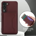 thumbnail image 6 of for Samsung Galaxy S23 Plus 2 In 1 Detachable Magnetic Card Slots Back Case, PU Leather RFID Blocking Kickstand Fashion Shockproof Protective Phone Case Cover for Samsung Galaxy S23 Plus, Winered, 6 of 9