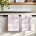thumbnail image 7 of Pink Palm Tree Summer Kitchen Towels Set of 4, Beach Tropical Botanical Coastal Absorbent Dish Towels for Kitchen, Microfiber Hand Towel, Quick Drying Tea Towel for Cleaning Decorative Dishcloths, 7 of 7