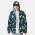 thumbnail image 2 of Fotbe Space Sleeping Panda Chaqueta con Protección Solar UPF 50+ para Hombre y Mujer, Camisa con Capucha y Bolsillos-Medium, 2 of 7