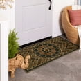 thumbnail image 3 of Mohawk Home Entry Recycled Rubber Non-Slip Indoor Outdoor Stoney Medallion Smoke Oversize Doormat, 2' X 4', 3 of 8