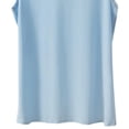 thumbnail image 5 of LEKWK Mens Mesh Tank Top Sleeveless Crewneck See Through Breathable Lightweight Athletic Workout Tees Gym Basketball Training Tops Shirts Blue XXXXL, 5 of 7