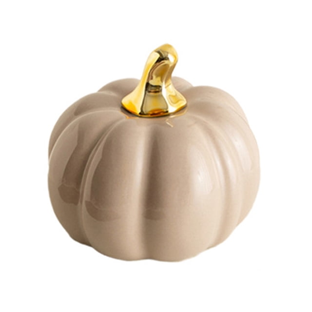 SUNSIOM Ceramic Pumpkins Artificial Pumpkins Decorative Pumpkins Modern Table Centerpieces for Home