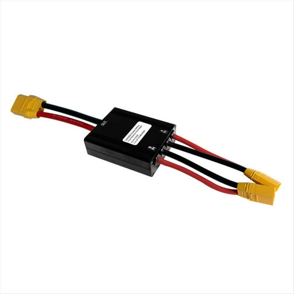Rollbacks & More Electric Bicycle Dual Battery Discharge Converter, 20-72V 100A Simultaneous Connection Adapter