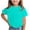 Light Blue, variant on BLTIBY Girls Boys Short Sleeve T Shirts Kids Summer Tops Crewneck Cute Graphic Pullover Tees Fashion Casual Dark Gray 7-8Years