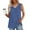 Dark Blue, variant on Njoeus Workout Tops for Women Ladies Tops and Blouses Women's Tank Tops Summer Sleeveless V Neck Tunic Blouse Casual T-Shirt Tank Tops 2025 Fashion Trendy Outfits S-Xxl Blouse Plus Size Women Summer S